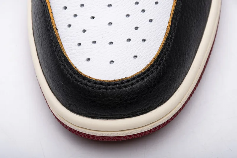 Reps StockX Shoes Union X Air Jordan 1 OG Hi Retro“Black Toe” BV1300-106??
