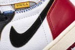 Reps StockX Shoes Union X Air Jordan 1 OG Hi Retro“Black Toe” BV1300-106??