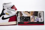 Reps StockX Shoes Union X Air Jordan 1 OG Hi Retro“Black Toe” BV1300-106??
