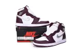 Reps StockX Shoes Air Jordan 1 High OG Bordeaux White Red 555088-611??