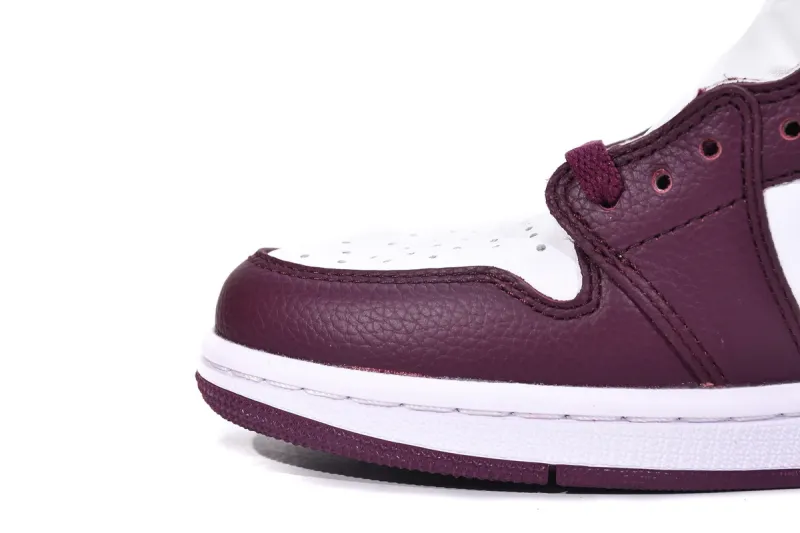 Reps StockX Shoes Air Jordan 1 High OG Bordeaux White Red 555088-611??