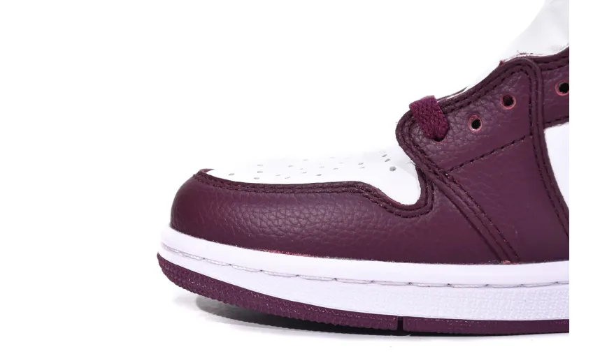 Reps StockX Shoes Air Jordan 1 High OG Bordeaux White Red 555088-611??