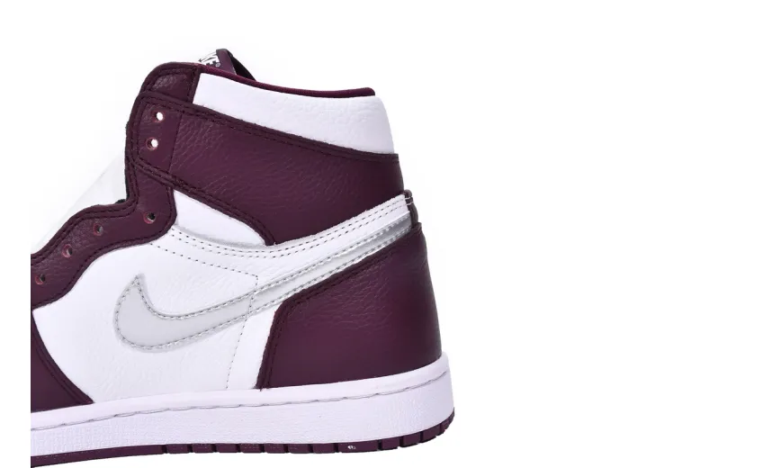 Reps StockX Shoes Air Jordan 1 High OG Bordeaux White Red 555088-611??