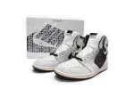 Reps StockX Shoes Air Jordan 1 High OG Grey Brown Snake Pattern DO7097-100??