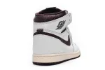 Reps StockX Shoes Air Jordan 1 High OG Grey Brown Snake Pattern DO7097-100??