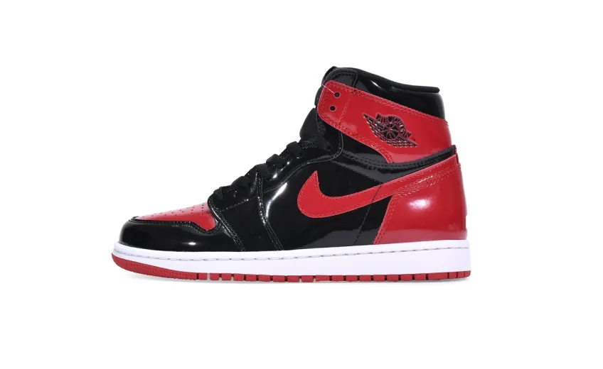  Air Jordan 1 High OG Patent Bred 555088-063