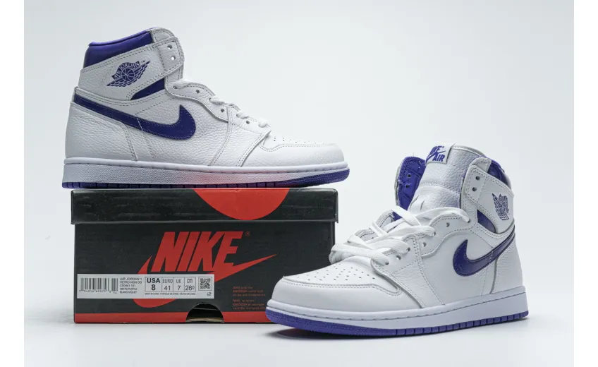 Reps StockX Shoes Air Jordan 1 Court Purple CD0461-151??