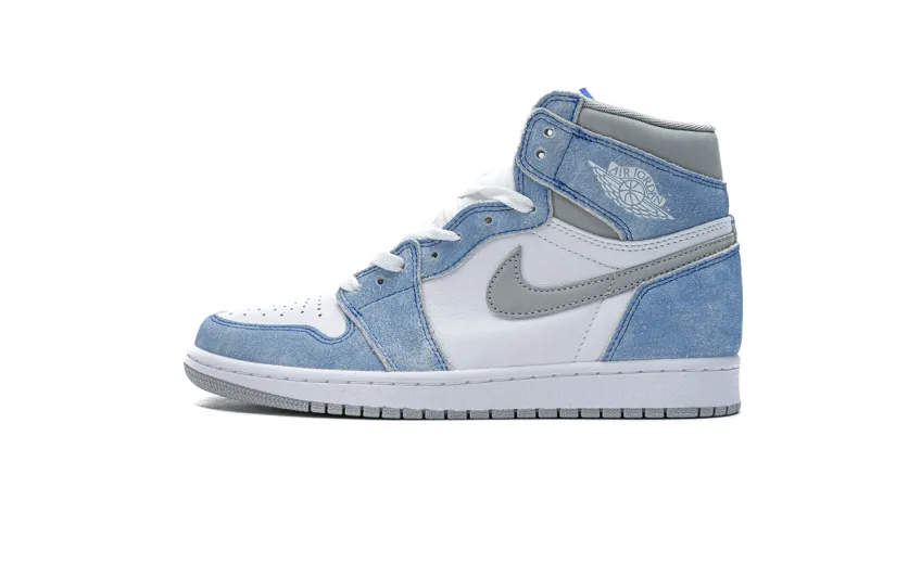Reps StockX Shoes Air Jordan 1 High OG GS Wash North Carolan 555088-402??
