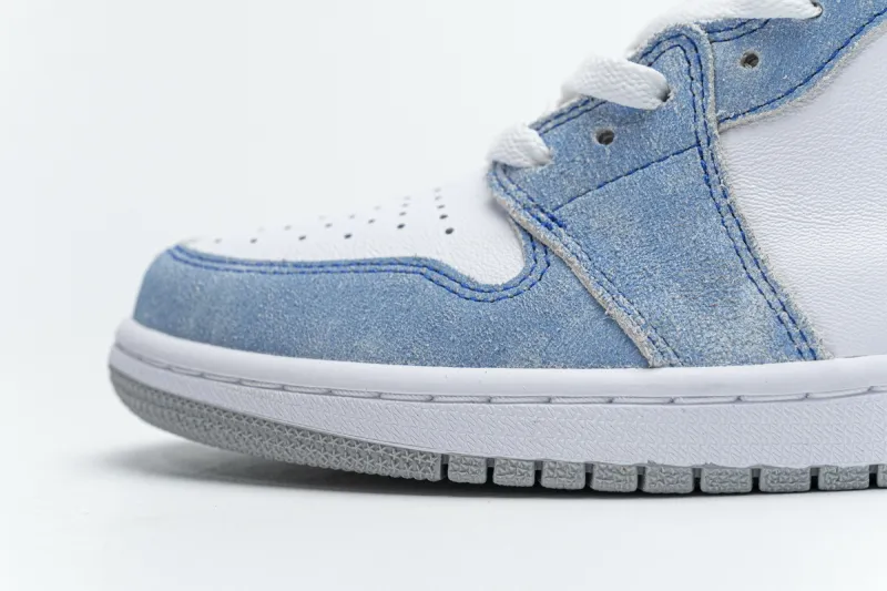 Reps StockX Shoes Air Jordan 1 High OG GS Wash North Carolan 555088-402??