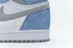 Reps StockX Shoes Air Jordan 1 High OG GS Wash North Carolan 555088-402??