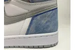 Reps StockX Shoes Air Jordan 1 High OG GS Wash North Carolan 555088-402??