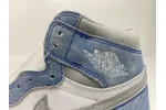 Reps StockX Shoes Air Jordan 1 High OG GS Wash North Carolan 555088-402??