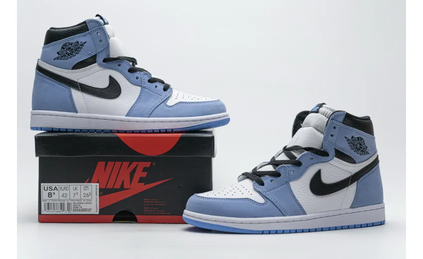 Reps StockX Shoes Air Jordan 1 High OG University Blue 555088-134??