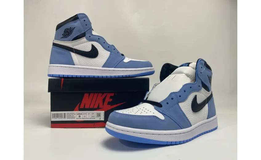  Air Jordan 1 High OG University Blue 555088-134