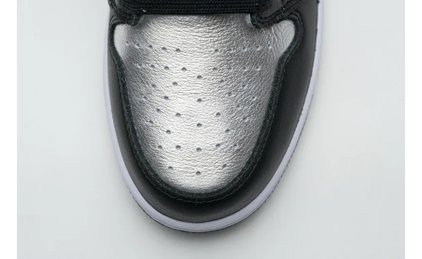 Reps StockX Shoes Air Jordan 1 High Silver Toe CD0461-001??