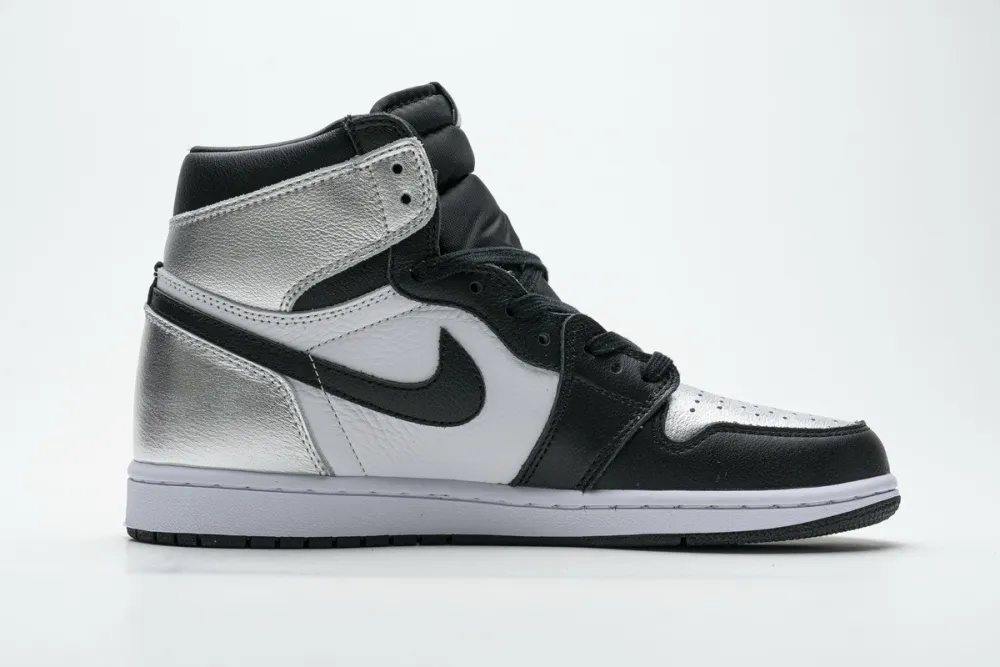 Reps StockX Shoes Air Jordan 1 High OG "Metallic Silver" CD0461-001??