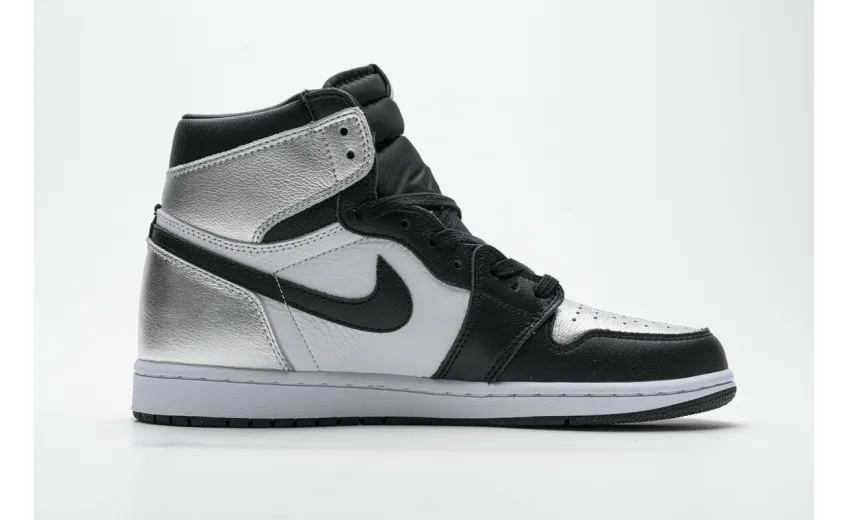 Reps StockX Shoes Air Jordan 1 High OG "Metallic Silver" CD0461-001??
