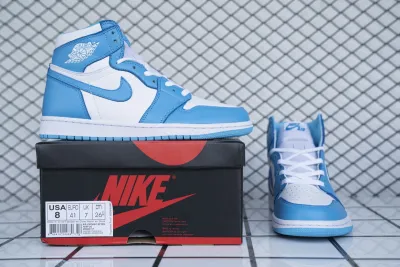  Air Jordan 1 Retro High UNC 555088-117 02