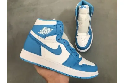  Air Jordan 1 Retro High UNC 555088-117 02