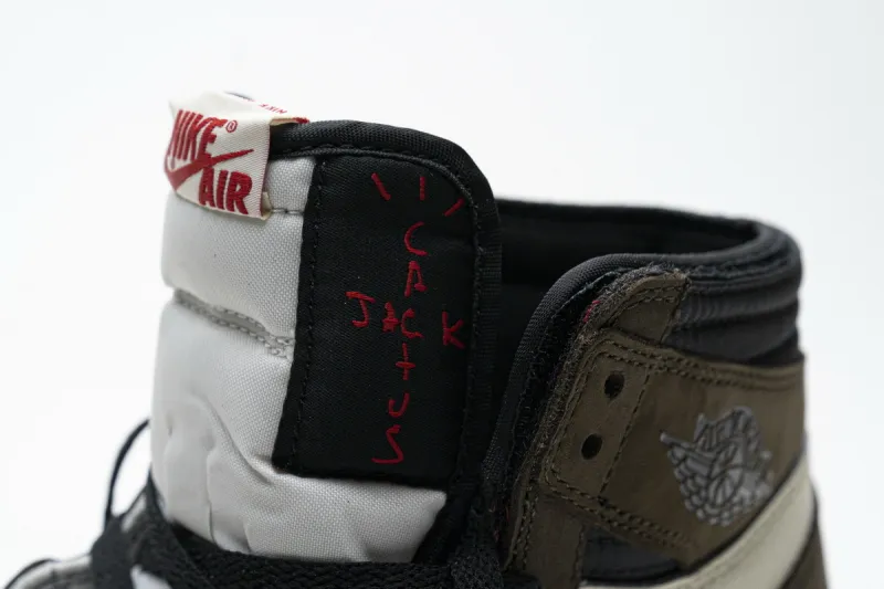 Reps StockX Shoes Travis Scott x Air Jordan 1 High OG TS SP Brown CD4487-100??