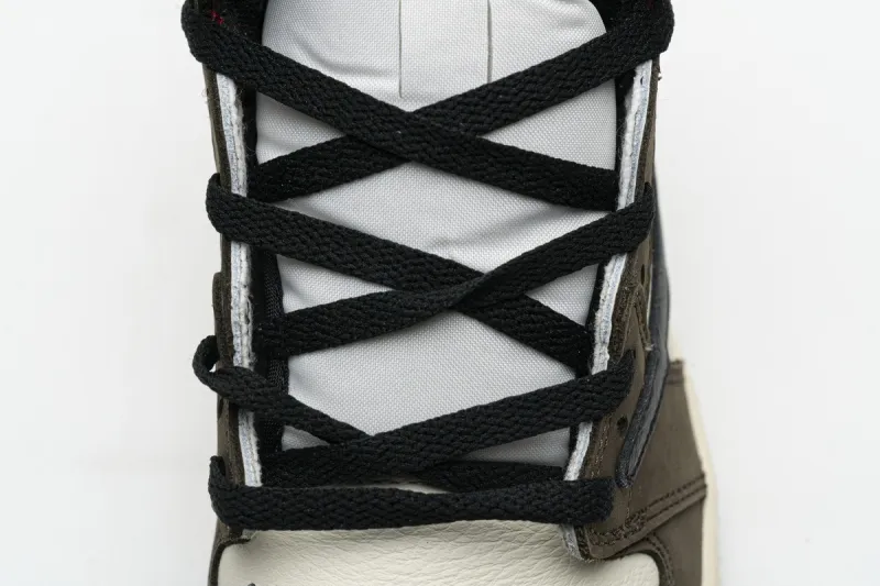 Reps StockX Shoes Travis Scott x Air Jordan 1 High OG TS SP Brown CD4487-100??