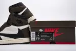 Reps StockX Shoes Travis Scott x Air Jordan 1 High OG TS SP Brown CD4487-100??