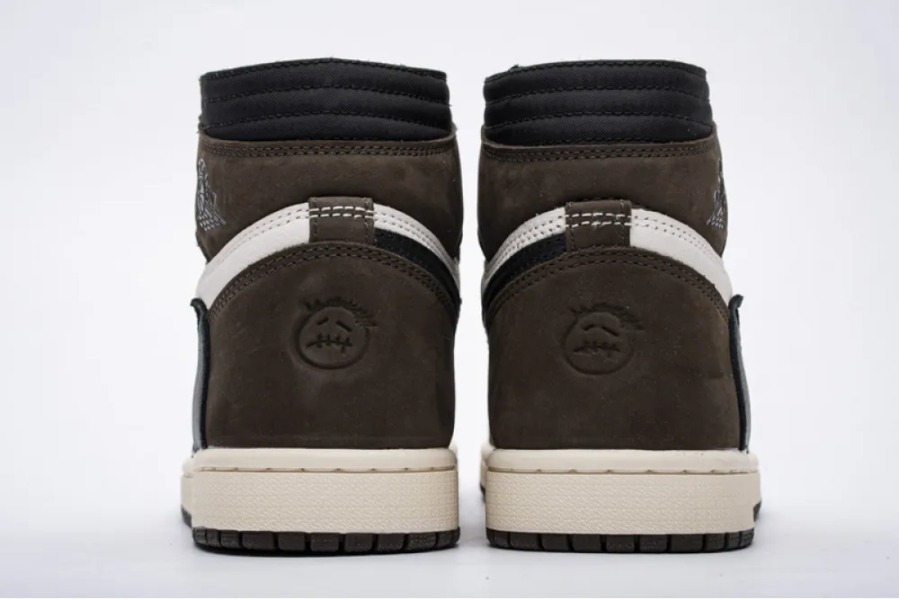 Reps StockX Shoes Travis Scott x Air Jordan 1 High OG TS SP Brown CD4487-100??
