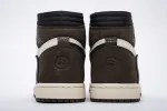 Reps StockX Shoes Travis Scott x Air Jordan 1 High OG TS SP Brown CD4487-100??