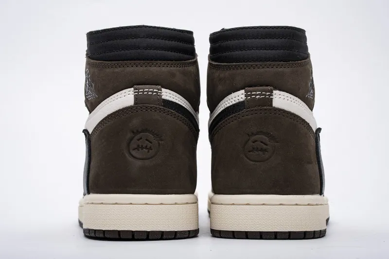 Reps StockX Shoes Travis Scott x Air Jordan 1 High OG TS SP Brown CD4487-100??