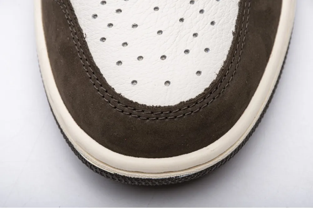 Reps StockX Shoes Travis Scott x Air Jordan 1 High OG TS SP Brown CD4487-100??