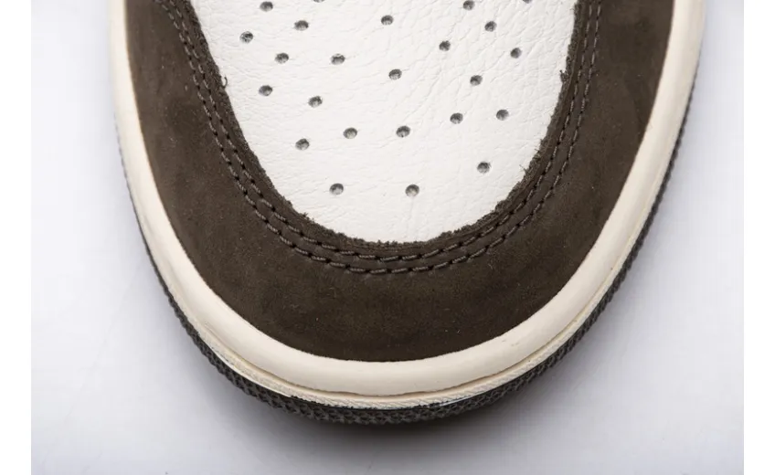Reps StockX Shoes Travis Scott x Air Jordan 1 High OG TS SP Brown CD4487-100??