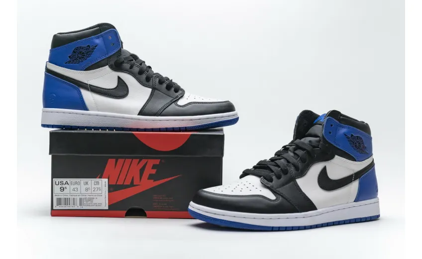 Reps StockX Shoes Air Jordan 1 Retro High OG x Fragment Design Blue 716371-040??