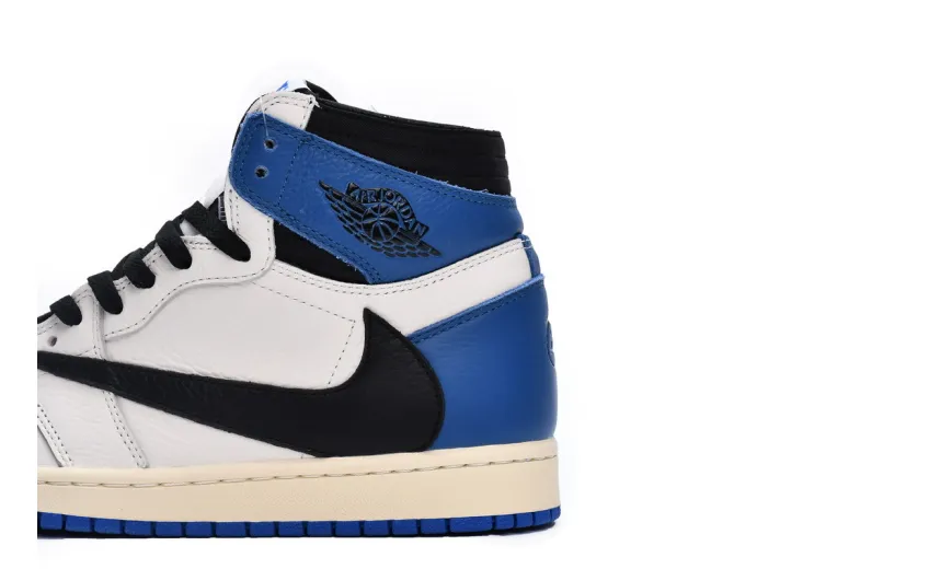 Reps StockX Shoes Fragment x Travis Scott x Air Jordan 1 High OG Military Blue DH3227-105??