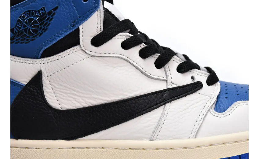 Reps StockX Shoes Fragment x Travis Scott x Air Jordan 1 High OG Military Blue DH3227-105??