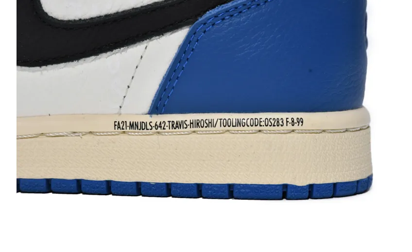 Reps StockX Shoes Fragment x Travis Scott x Air Jordan 1 High OG Military Blue DH3227-105??