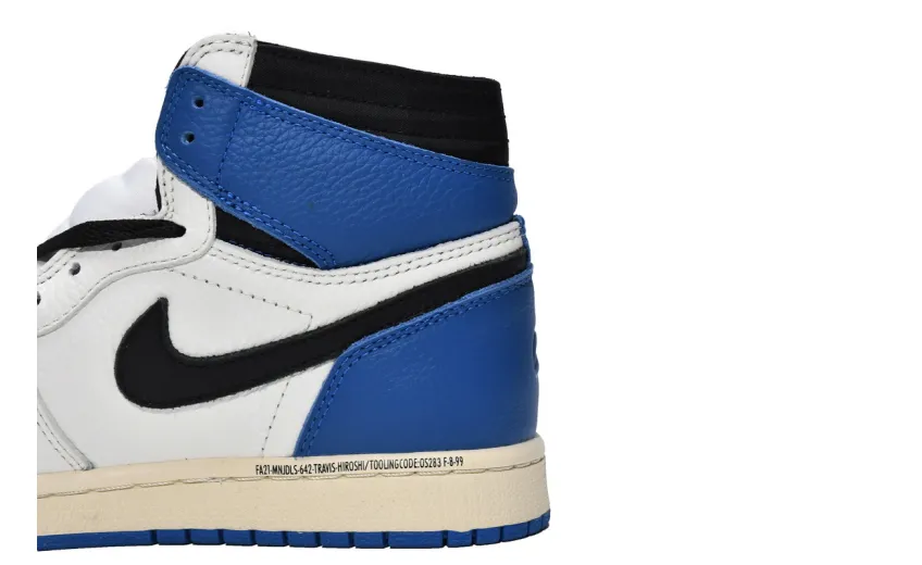 Reps StockX Shoes Fragment x Travis Scott x Air Jordan 1 High OG Military Blue DH3227-105??