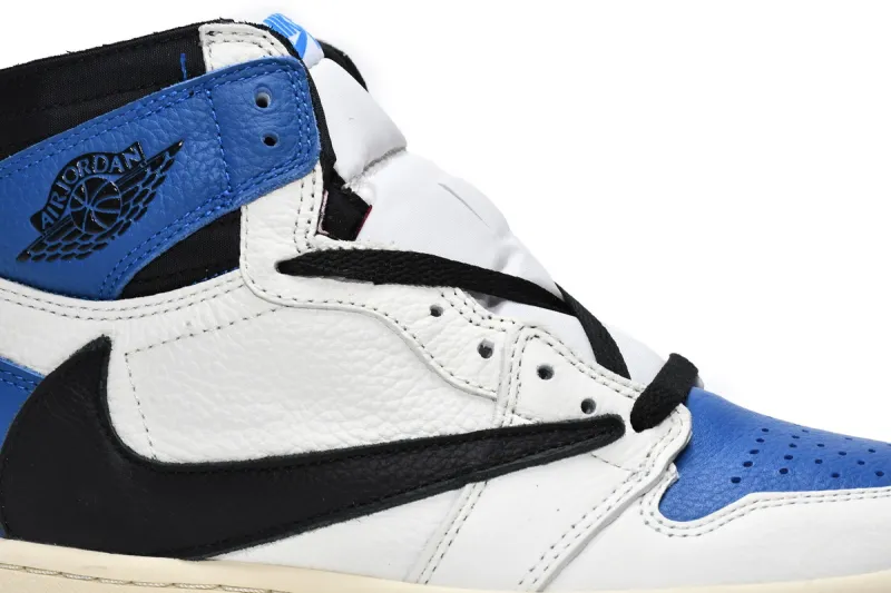 Reps StockX Shoes Fragment x Travis Scott x Air Jordan 1 High OG Military Blue DH3227-105??
