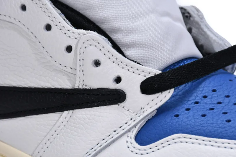 Reps StockX Shoes Fragment x Travis Scott x Air Jordan 1 High OG Military Blue DH3227-105??
