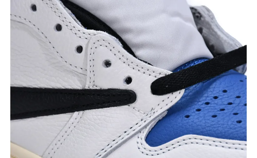 Reps StockX Shoes Fragment x Travis Scott x Air Jordan 1 High OG Military Blue DH3227-105??