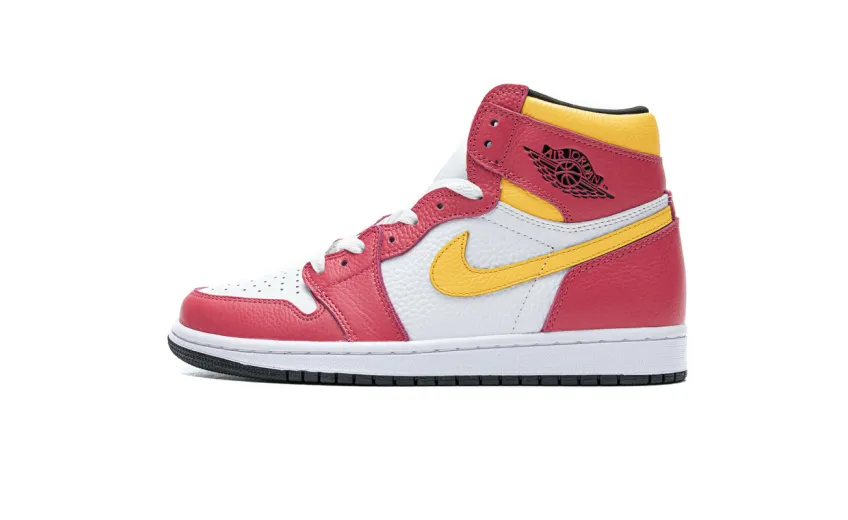  Air Jordan 1 High OG Light Fusion Red 555088-603