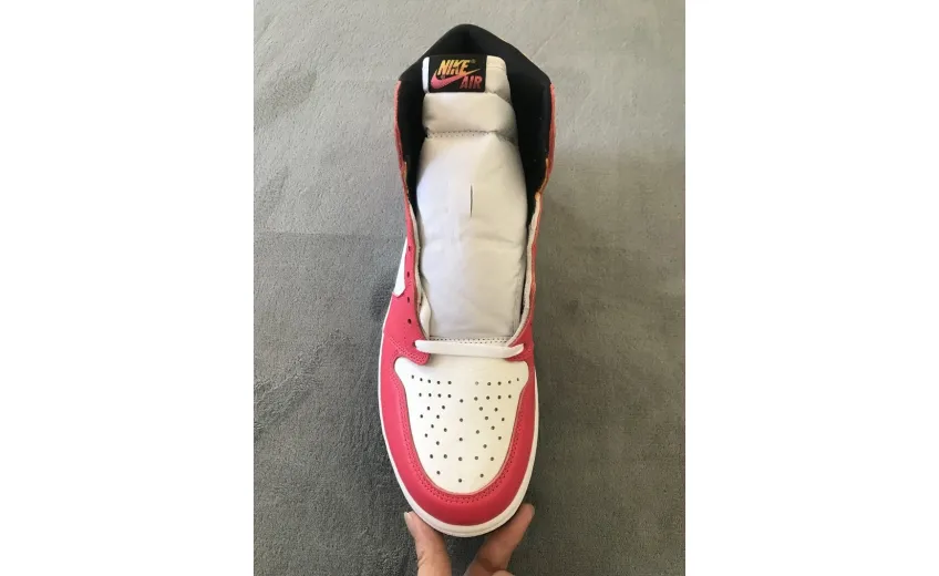 Reps StockX Shoes Air Jordan 1 High OG Light Fusion Red 555088-603??