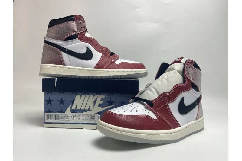 Reps StockX Shoes Trophy Room x Air Jordan 1 Retro High OG Red DA2728-100??