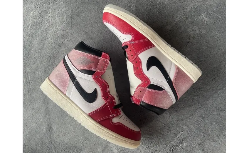 Reps StockX Shoes Trophy Room x Air Jordan 1 Retro High OG Red DA2728-100??