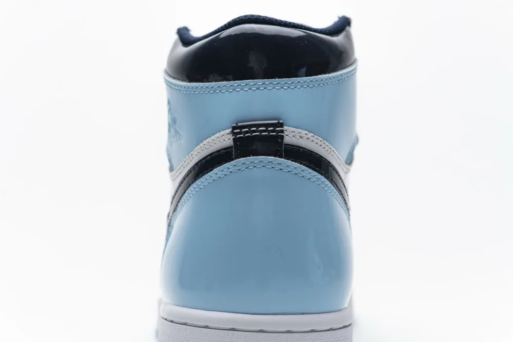 Reps StockX Shoes Air Jordan 1 Retro High OG 'UNC Patent' Blue CD0461-401??