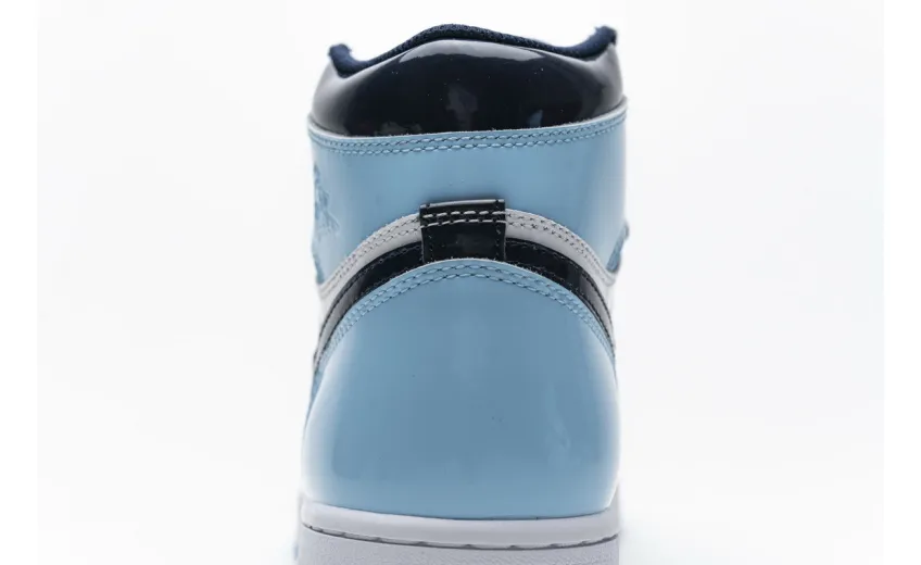 Reps StockX Shoes Air Jordan 1 Retro High OG 'UNC Patent' Blue CD0461-401??