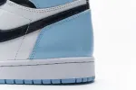 Reps StockX Shoes Air Jordan 1 Retro High OG 'UNC Patent' Blue CD0461-401??