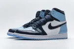  Air Jordan 1 Retro High OG UNC Patent Blue CD0461-401