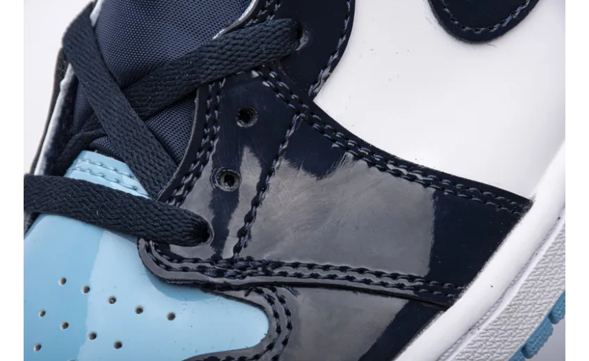 Reps StockX Shoes Air Jordan 1 Retro High OG 'UNC Patent' Blue CD0461-401??