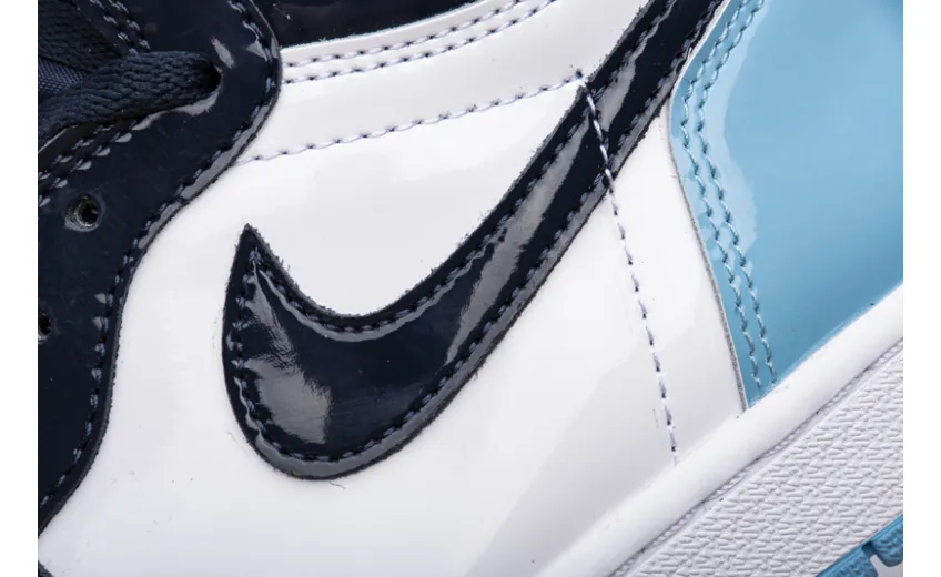 Reps StockX Shoes Air Jordan 1 Retro High OG 'UNC Patent' Blue CD0461-401??