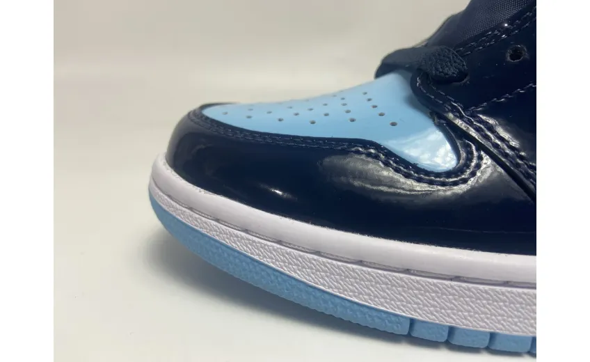 Reps StockX Shoes Air Jordan 1 Retro High OG UNC Patent Blue CD0461-401??